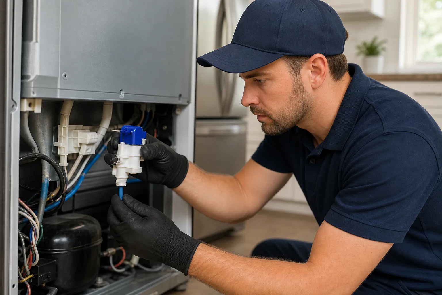 Water inlet valve replacement