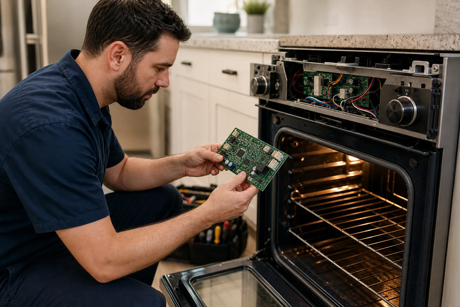 When oven controls stop responding