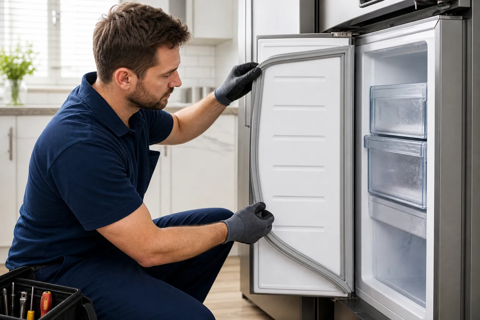 Door seal replacement