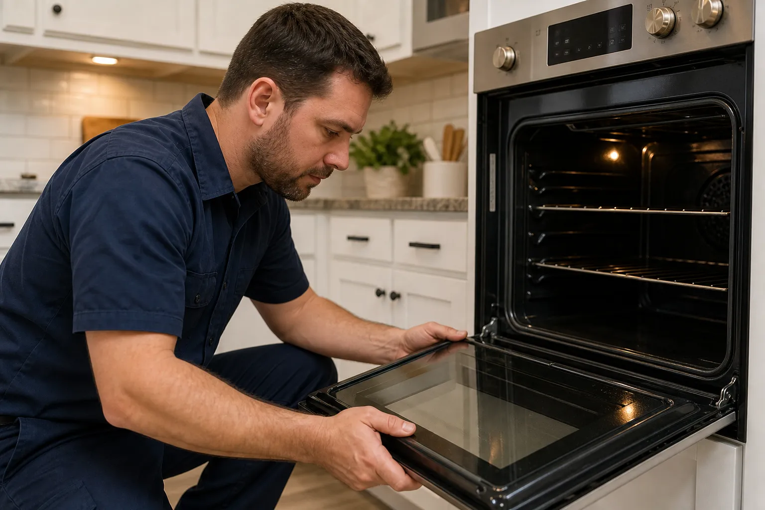 When your oven door will not close properly