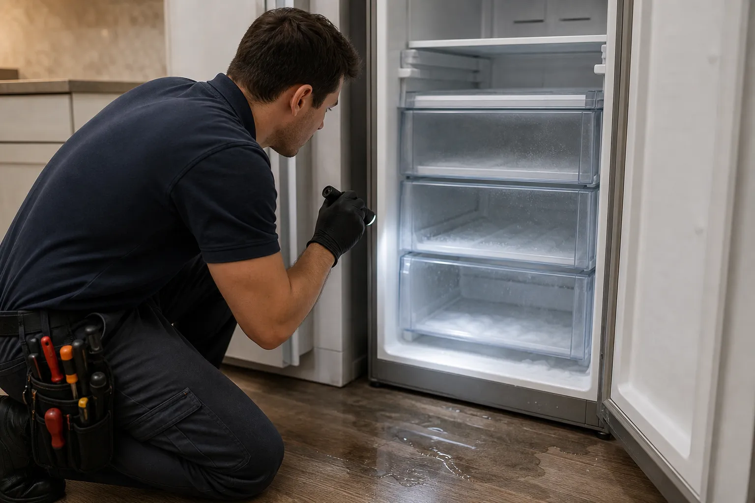 Why your freezer is leaking water