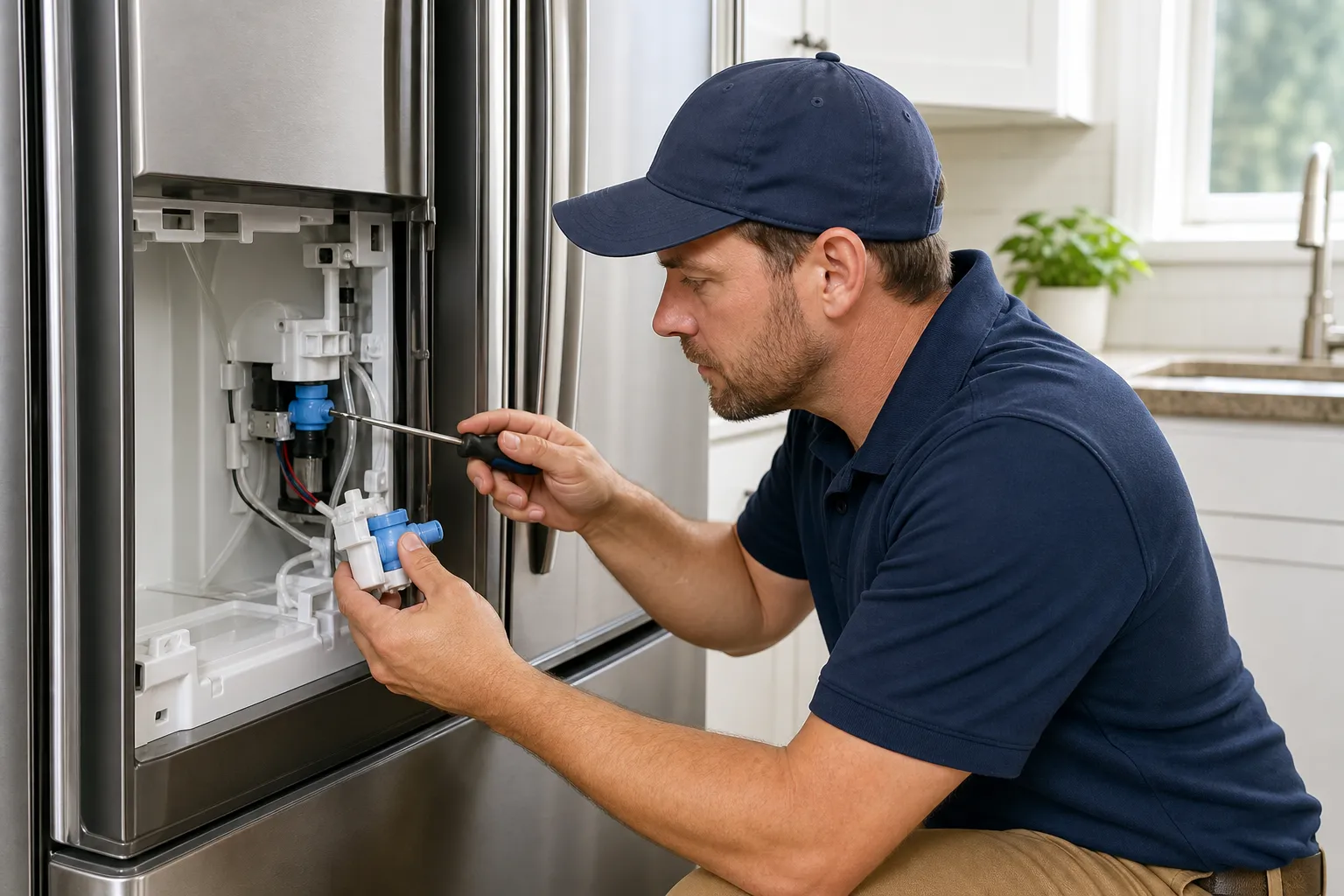 Water valve replacement
