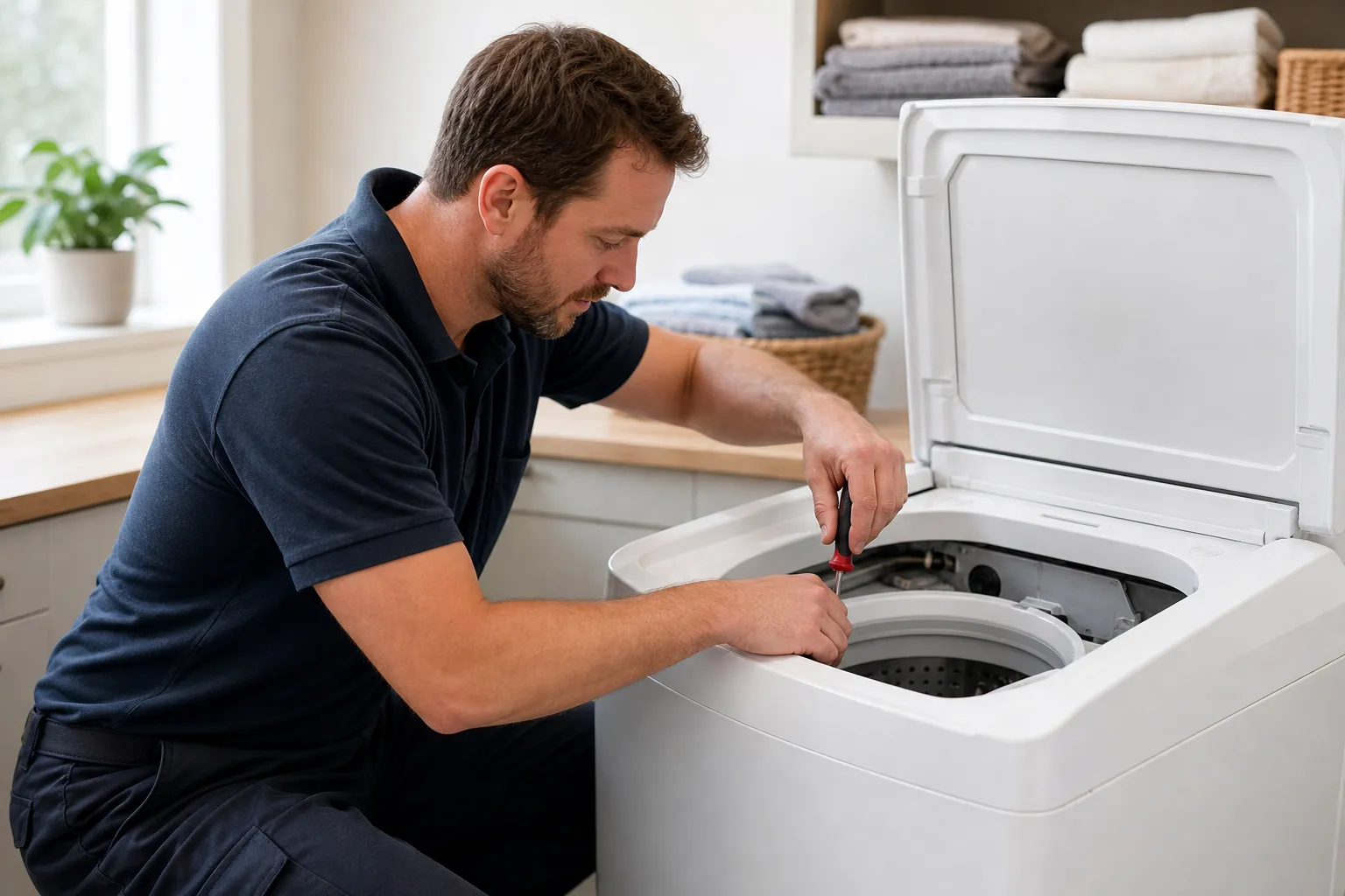 Kenmore washer repair that gets laundry moving again