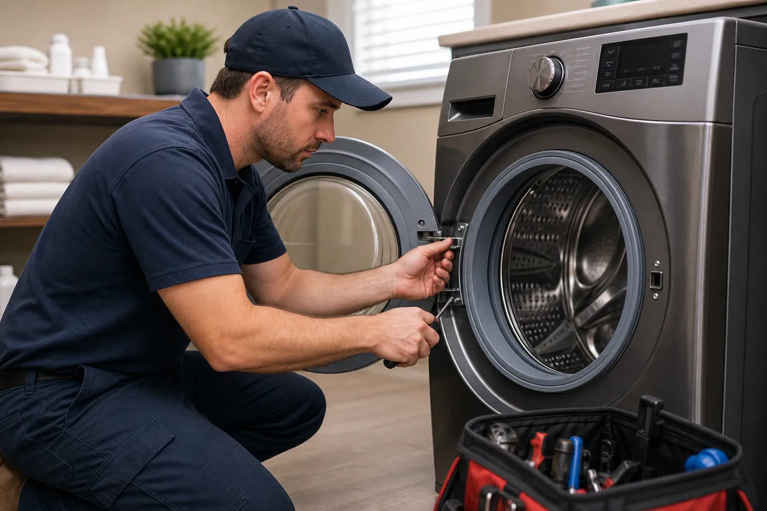 LG washer trouble, handled clearly