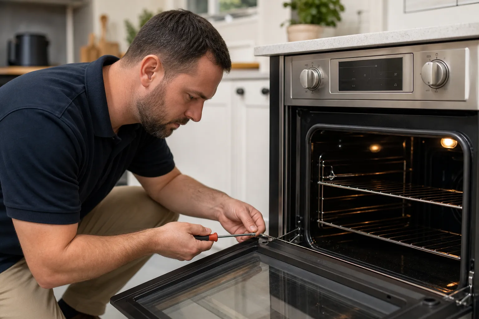 When an oven door won’t close right
