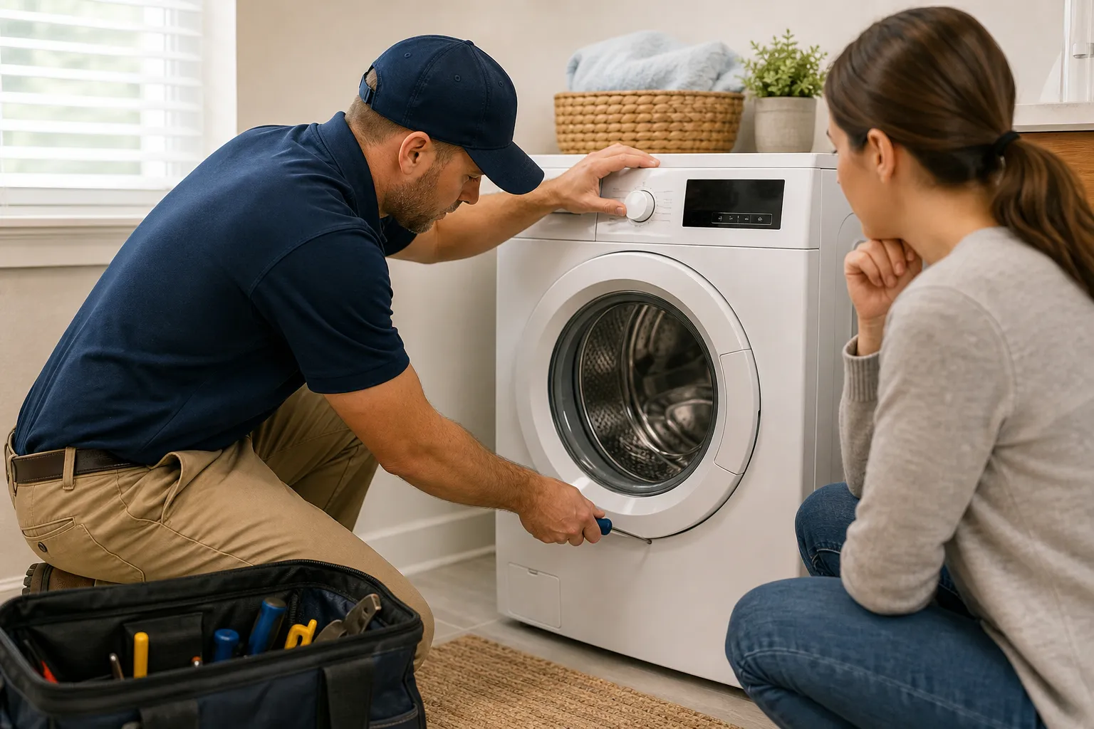 When your Electrolux washer stops cooperating