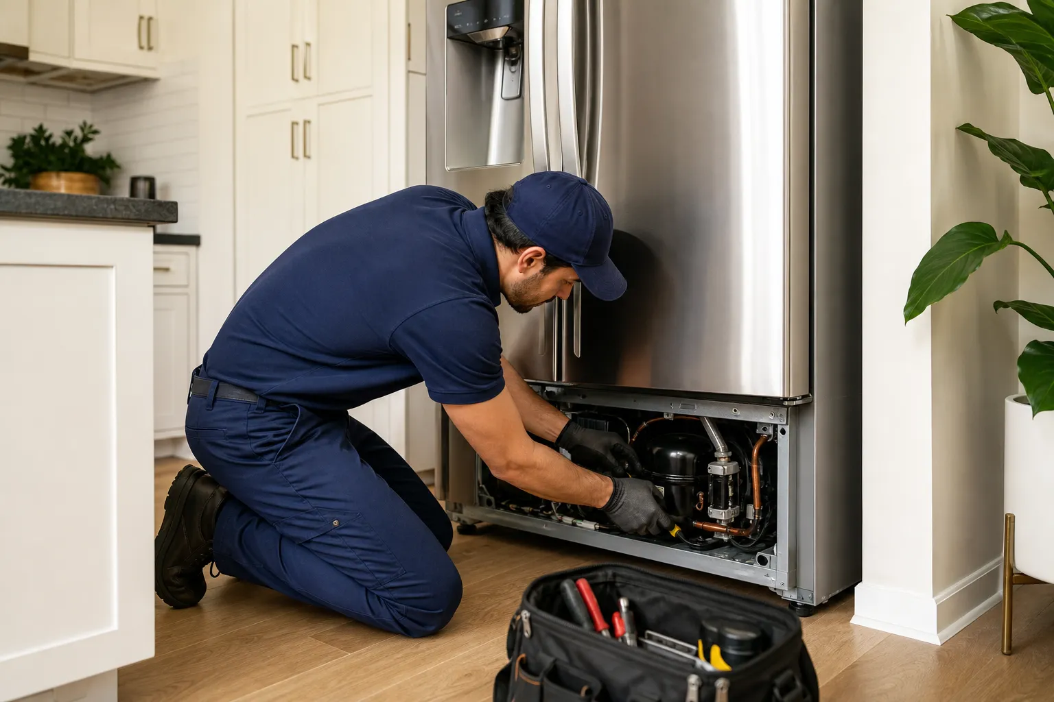 When your LG refrigerator stops doing its job