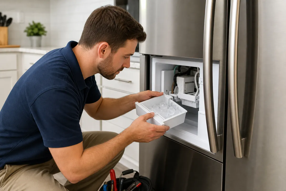 Ice maker repair with clear next steps