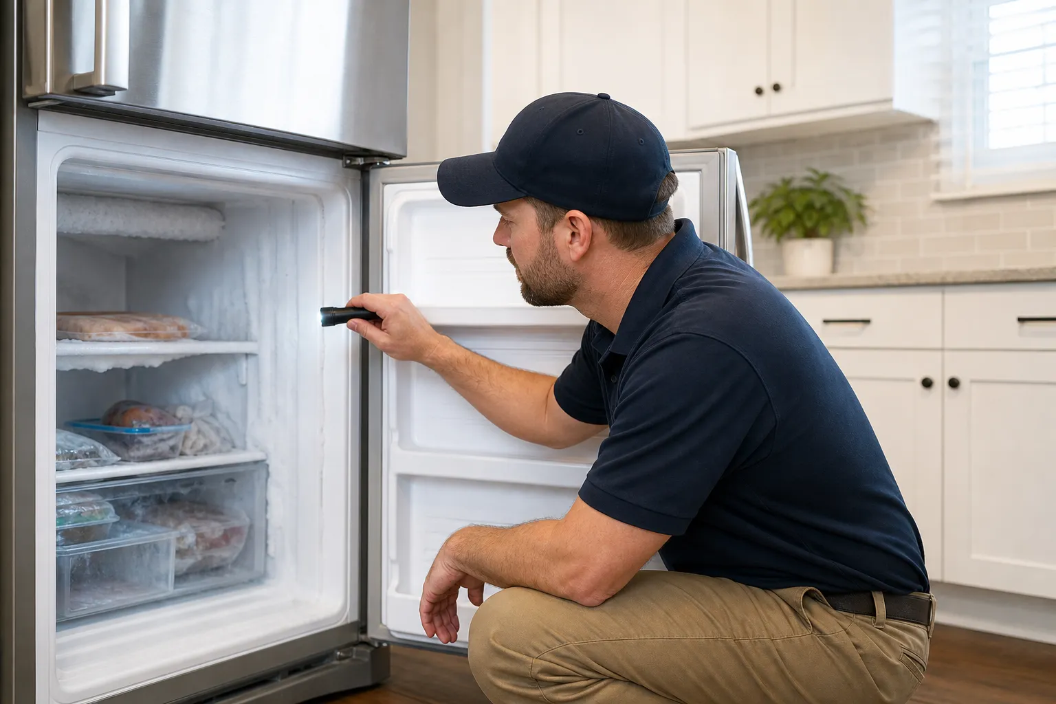 When your freezer runs nonstop