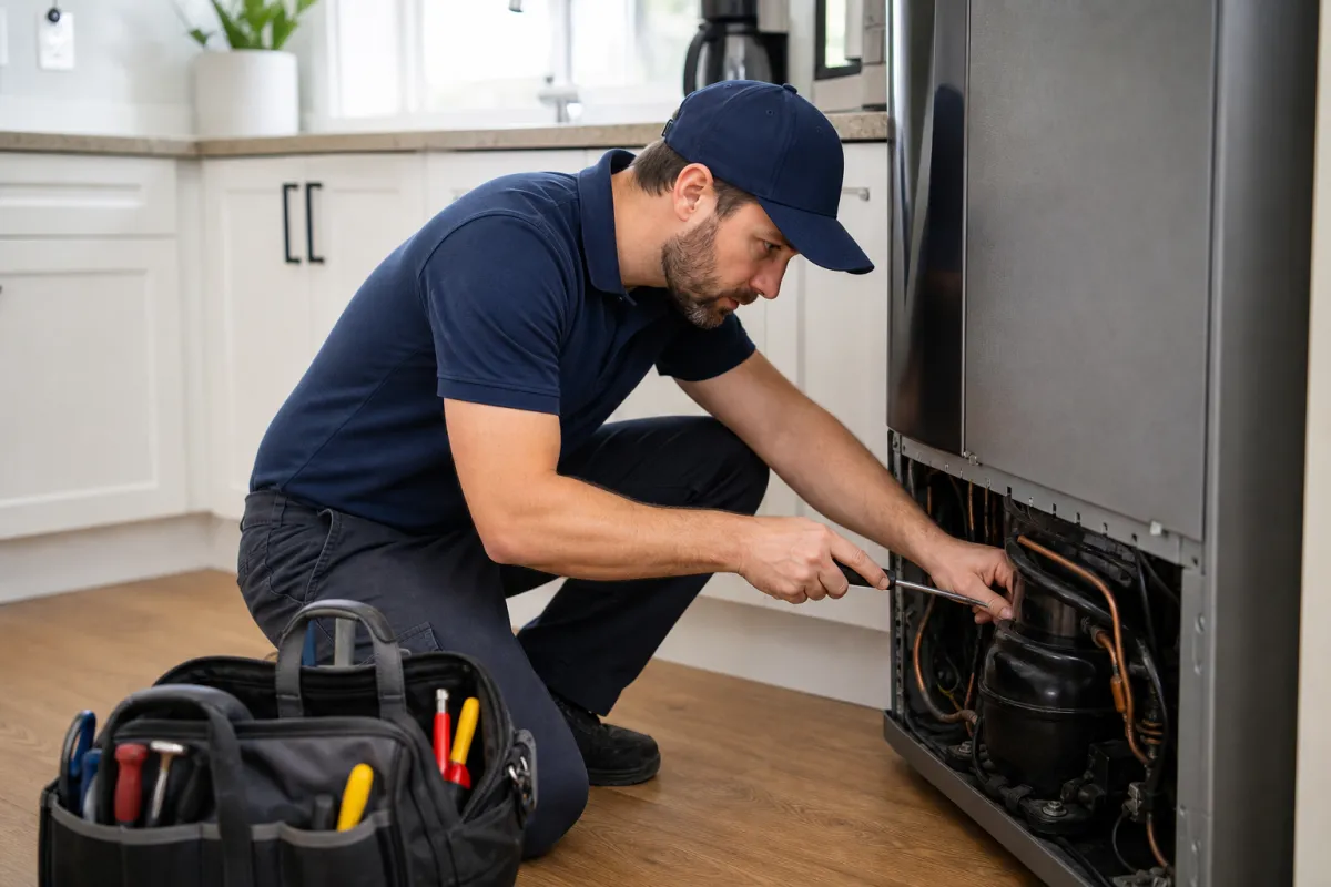 How refrigerator repair gets handled