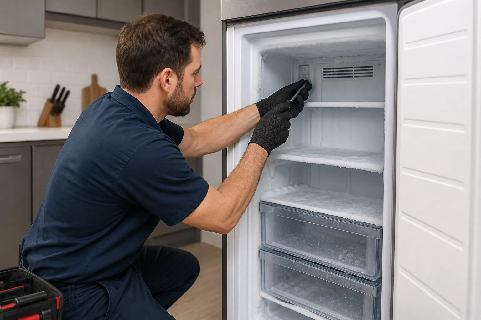 When your freezer stops freezing