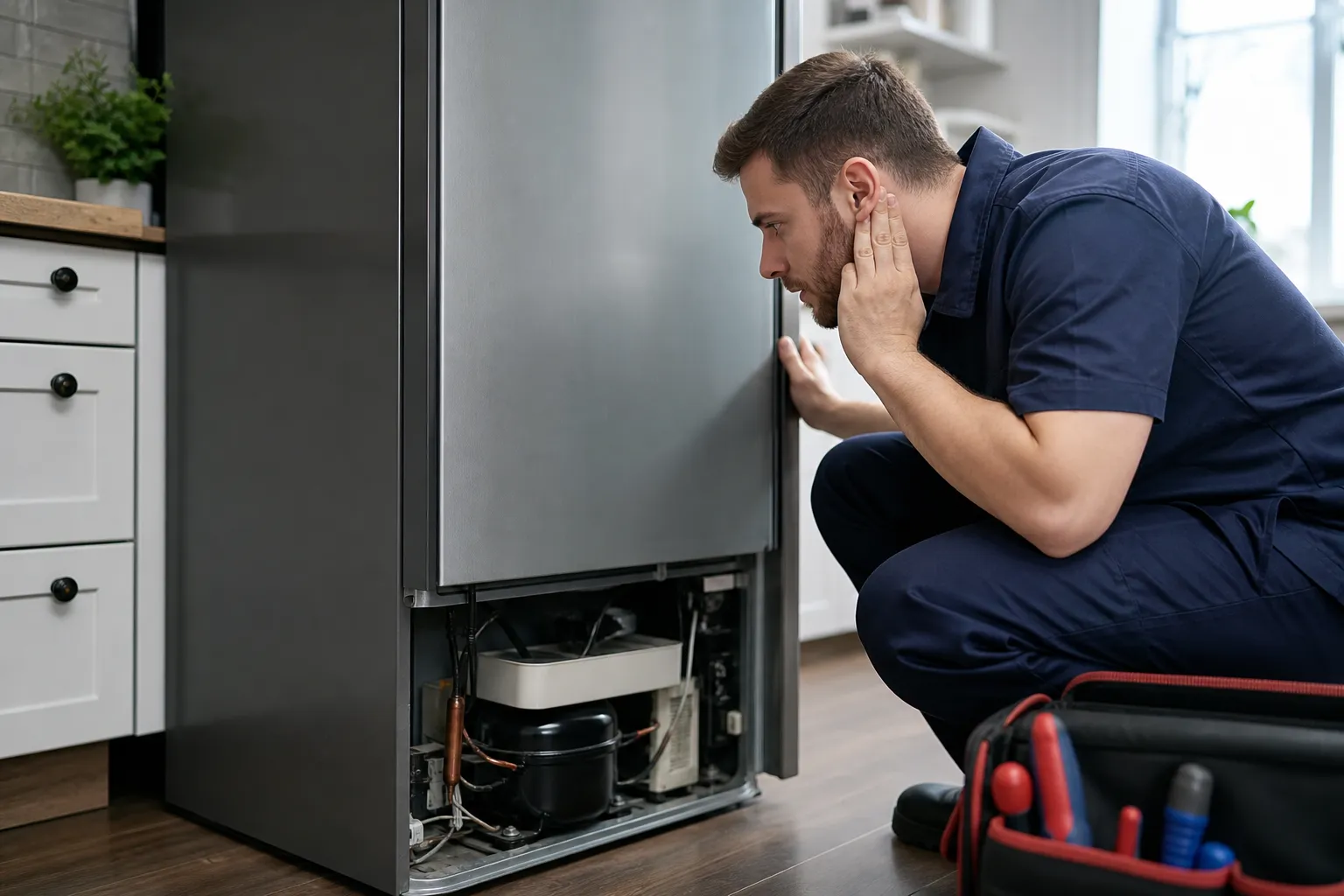 When your refrigerator starts making noise