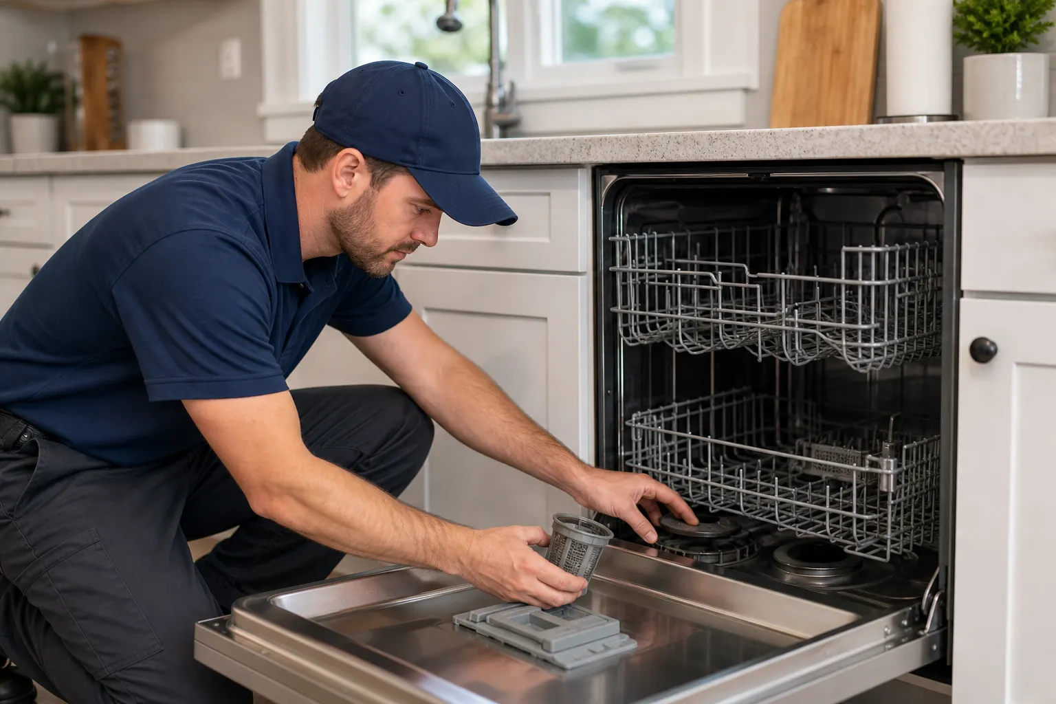 Kenmore dishwasher repair that gets things moving