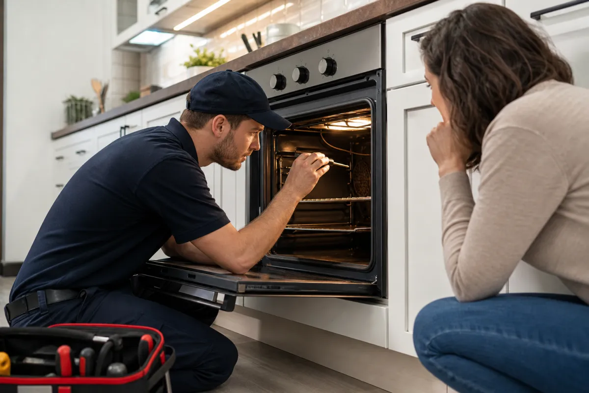 When your oven needs practical repair