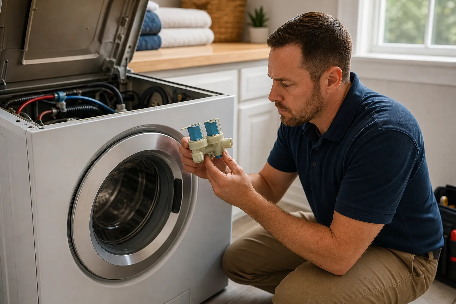 When a washer won’t fill properly