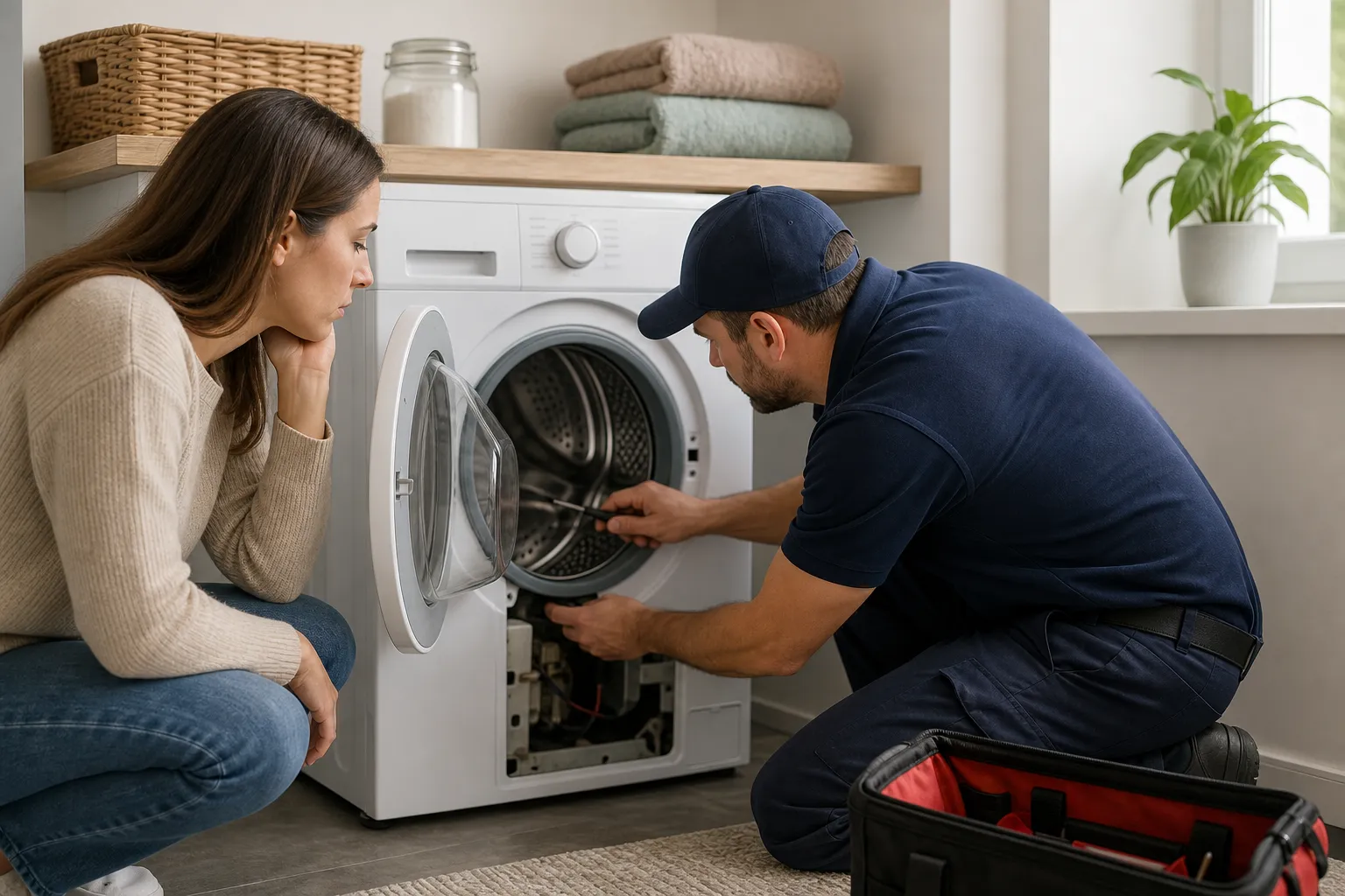 When your washer won’t spin
