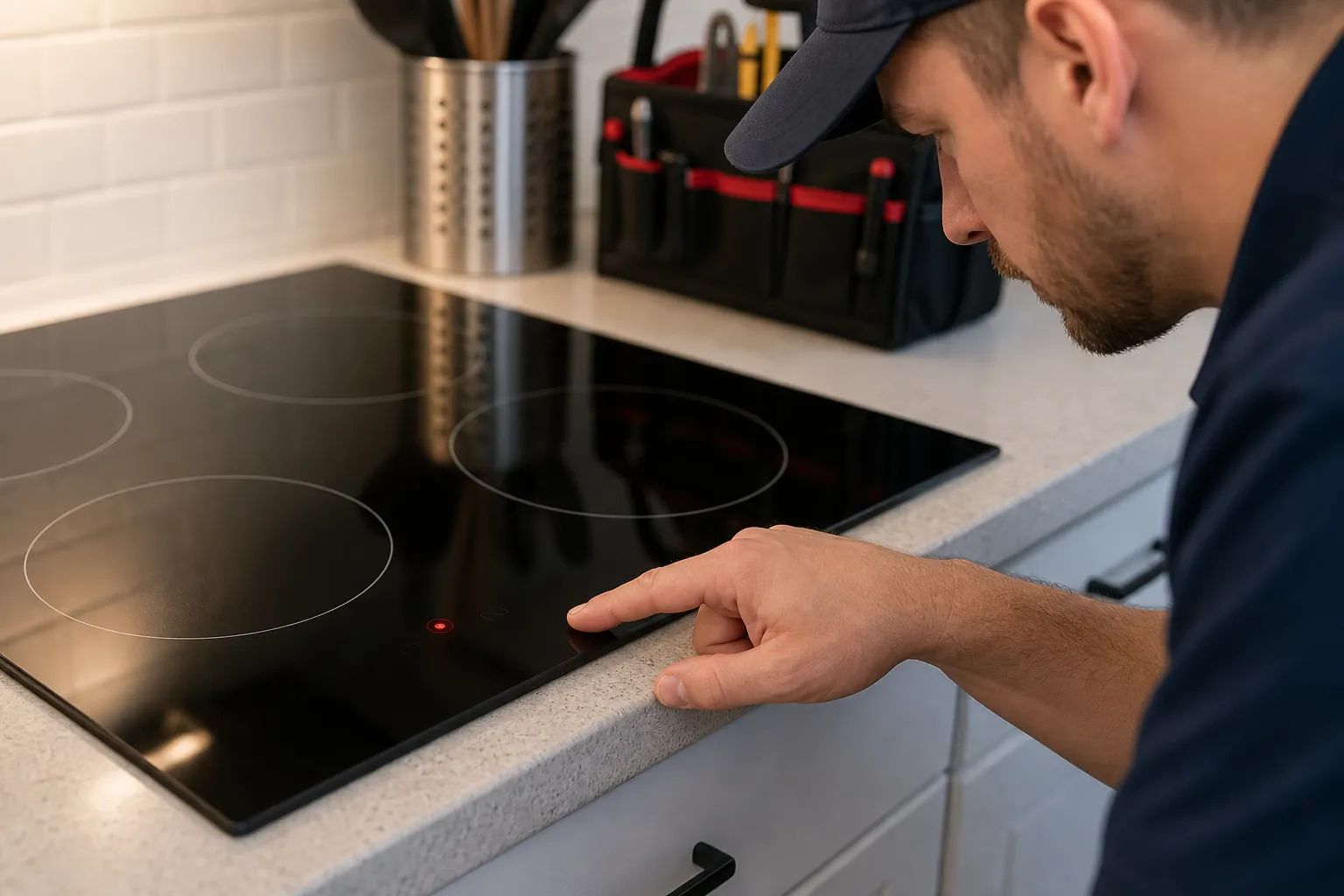 When your cooktop light won’t turn off