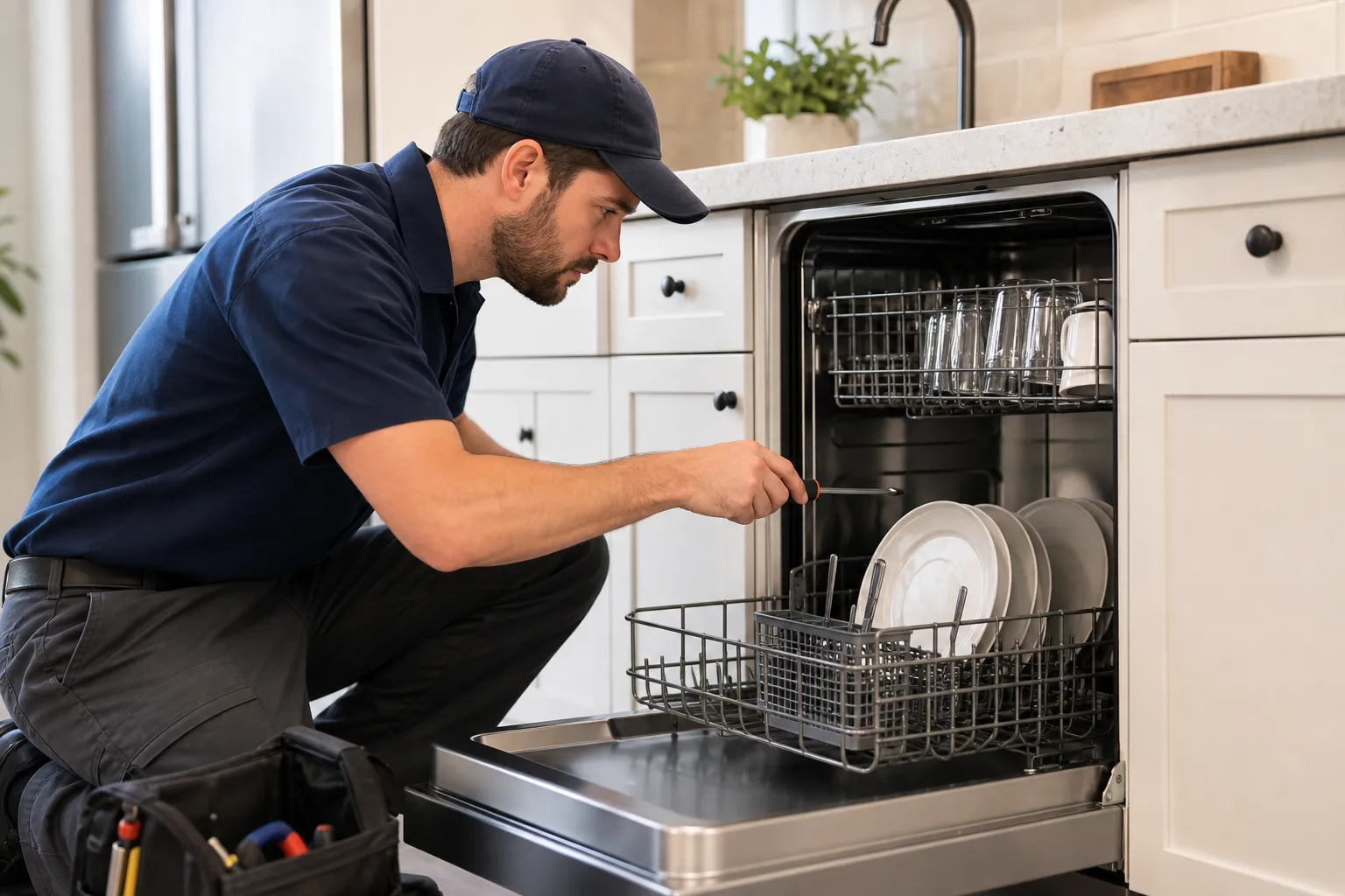 When your dishwasher stops drying dishes
