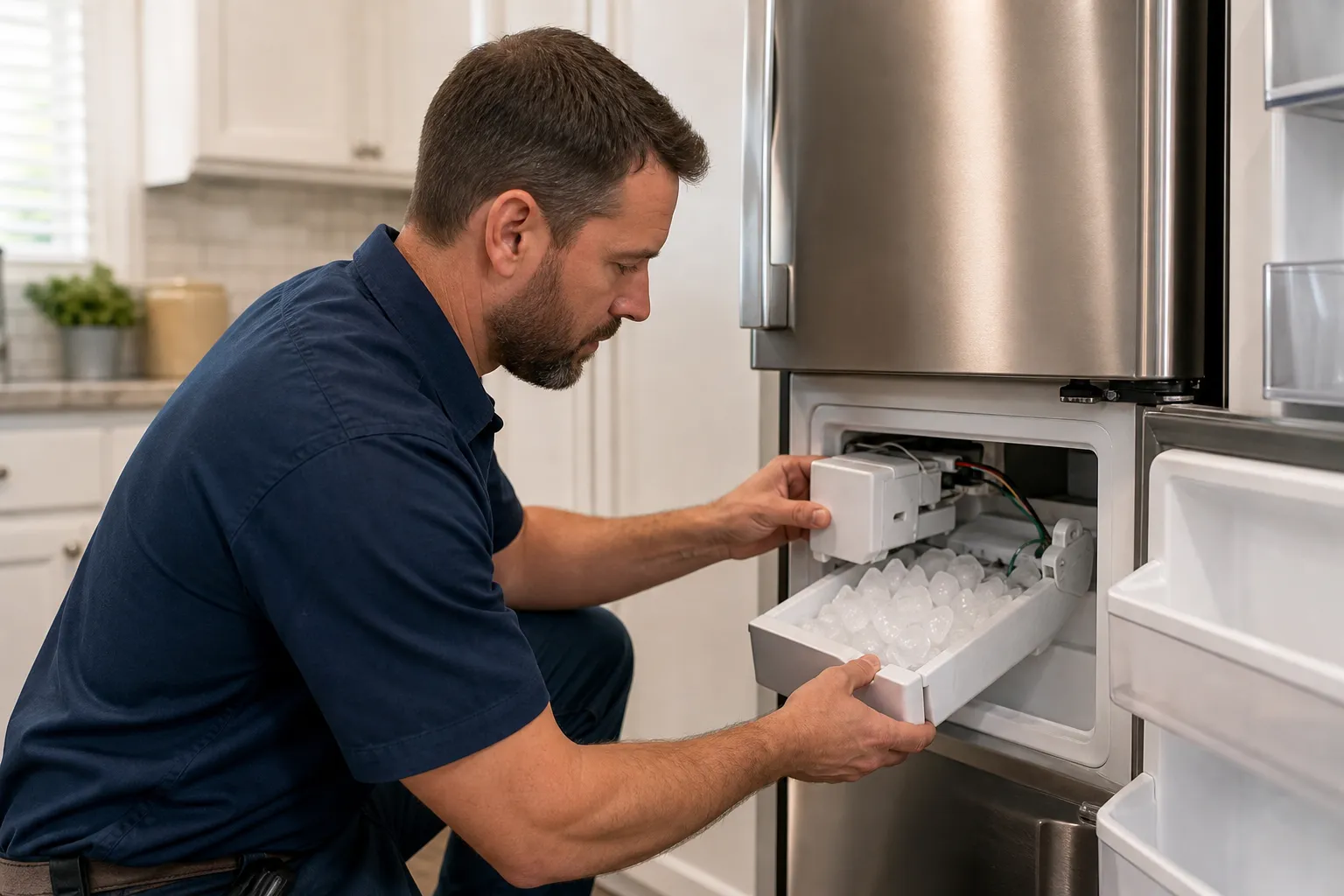 When your GE ice maker stops keeping up