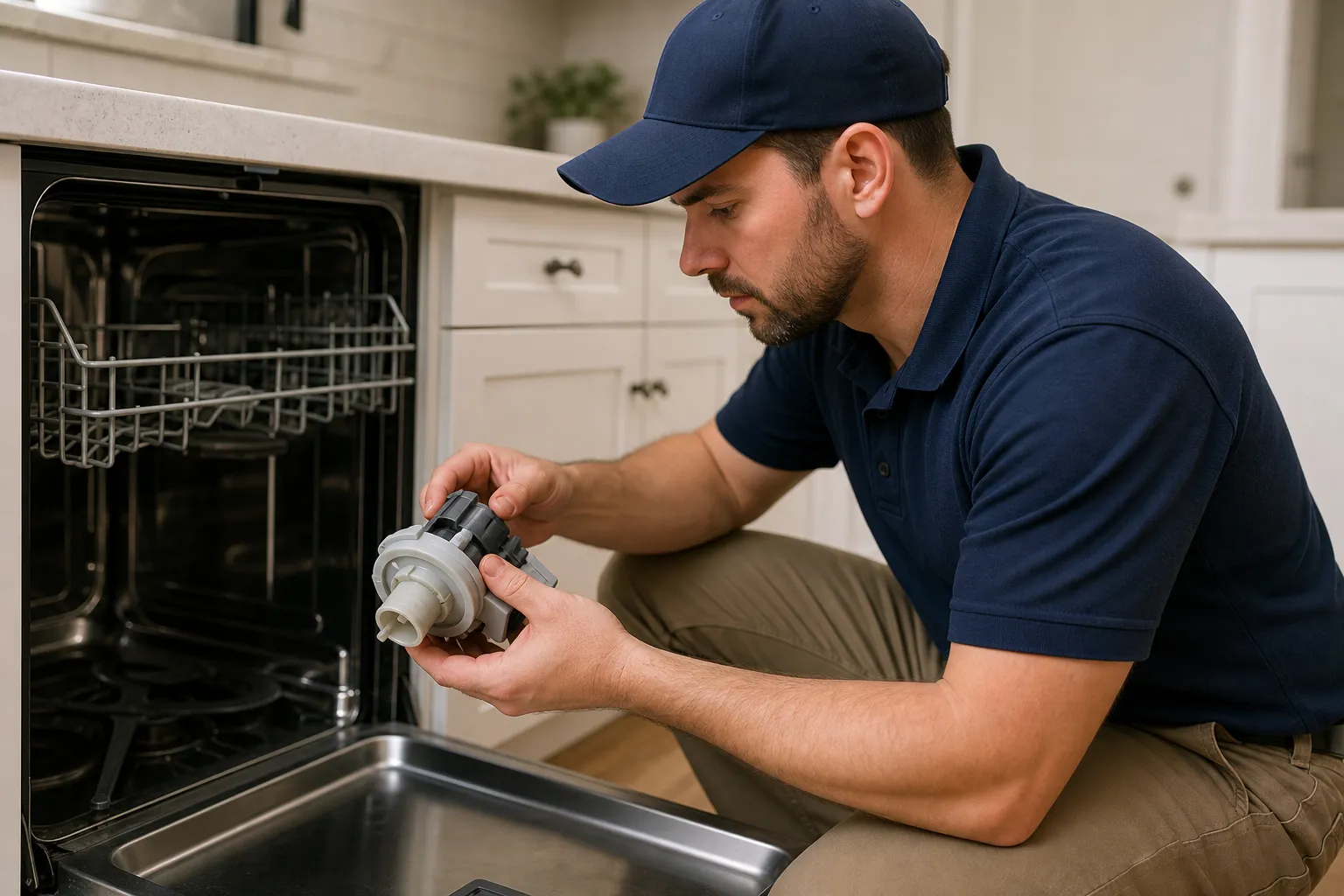 Drain pump replacement