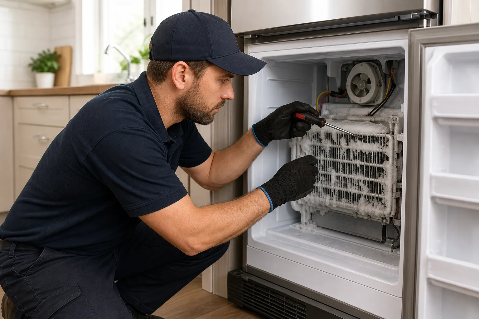 When freezer frost points to a defrost problem