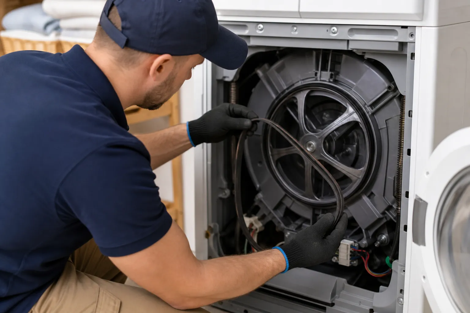 When a washer belt may be the problem